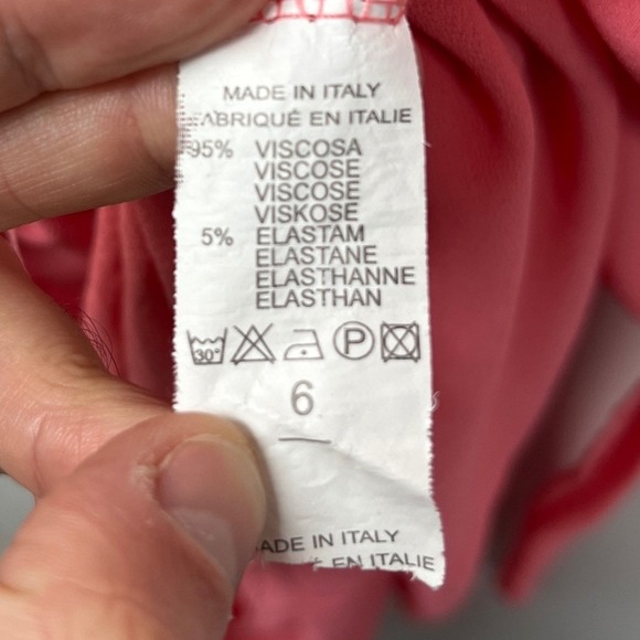 Unbranded Womens Embellished Maxi Dress Size 6 Pink Sundress Casual Waist Band - Picture 4 of 7